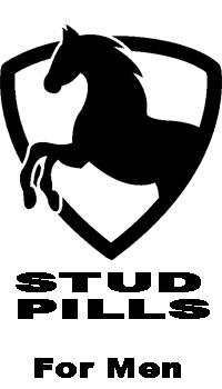 Logo oryginalnych Stud Pills poniżej napis najlepsze dla mężczyzn
